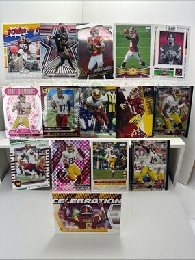 Jayden Daniels/McLaurin/D. Jackson/Moss w/ RG3 Rookie Washington stars lot of 15